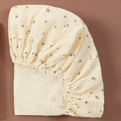 Muslin Cotton Fitted Sheet