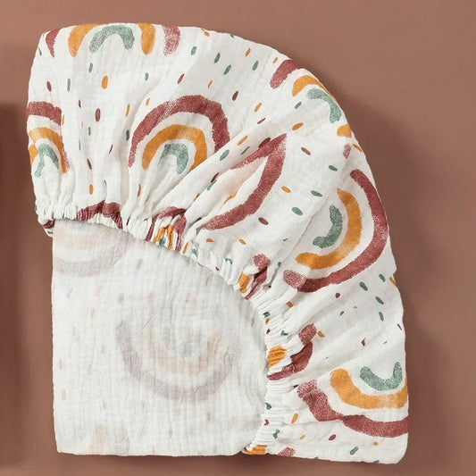 Muslin Cotton Fitted Sheet