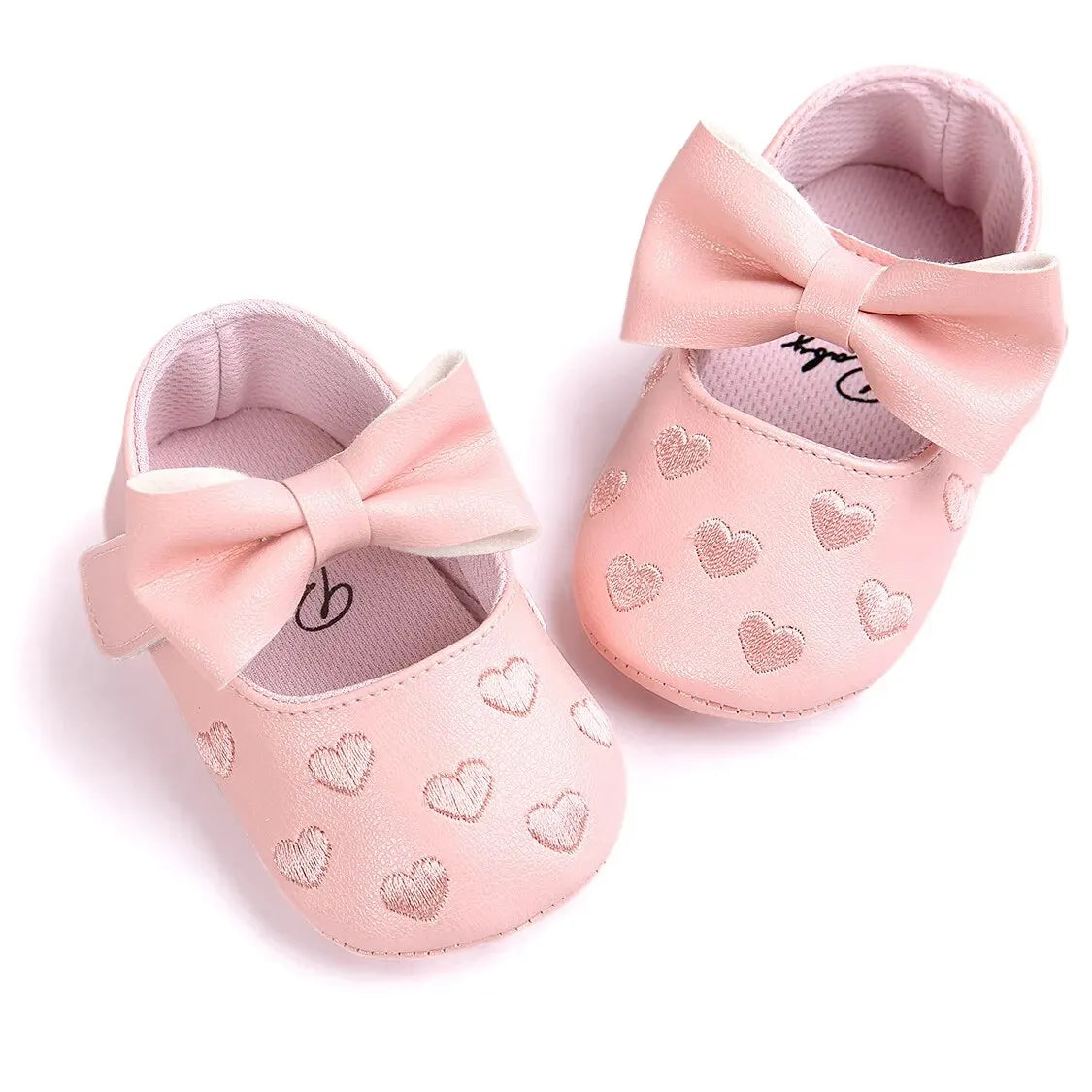 Baby Classic Bow-knot Heart Anti-slip