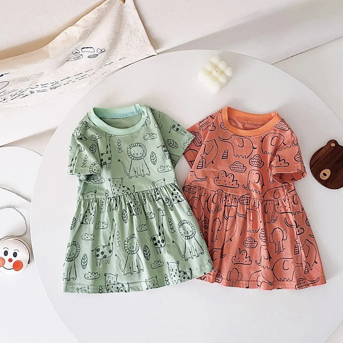 Short Sleeve Summer Dress