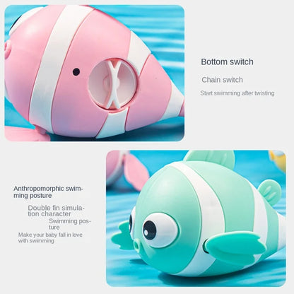 Baby Bath Cute Swimming Fish