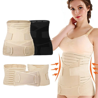 3 In 1 Shapewear Postpartum Belly Belt