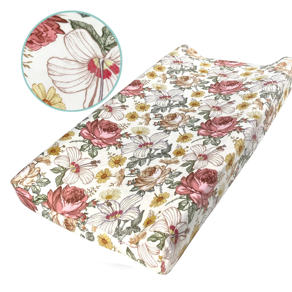 Soft Reusable Changing Pad Cover Minky Dot