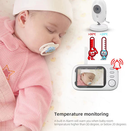 Cdycam 3.5 inch Wireless Video Baby Monitor 32GB