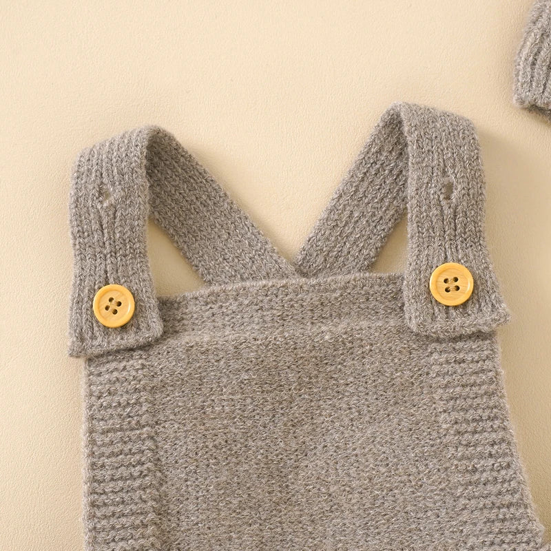 Baby Romper Strap w/ Hat