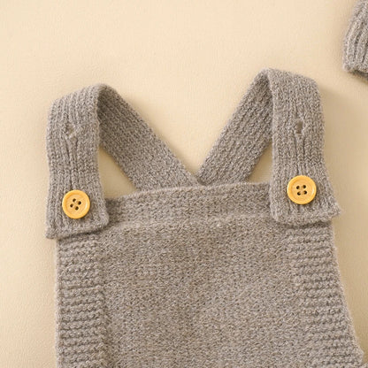 Baby Romper Strap w/ Hat