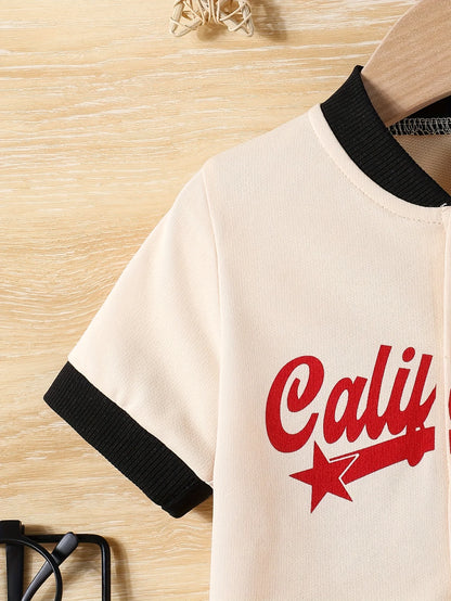 2-Piece Summer Baby Boy Baseball