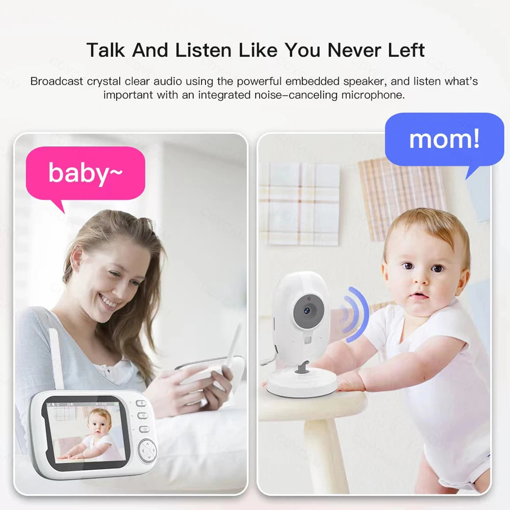 Cdycam 3.5 inch Wireless Video Baby Monitor 32GB