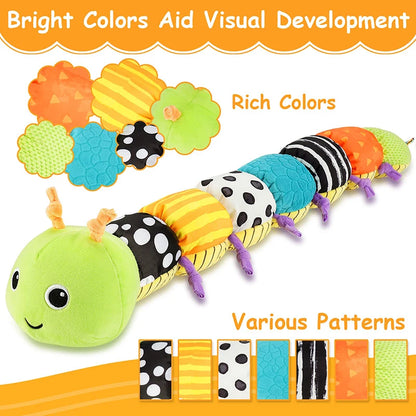 Baby Rattle Musical Caterpillar Worm