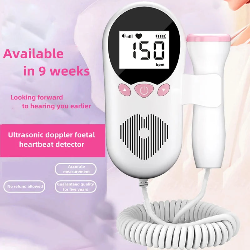 Fetal Monitor Doppler Baby Heartbeat
