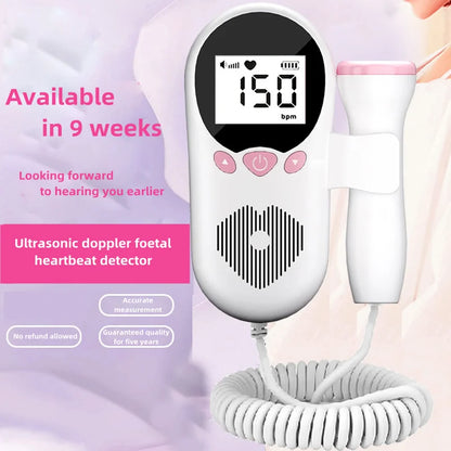 Fetal Monitor Doppler Baby Heartbeat