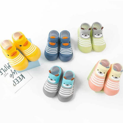 Animal Pattern Non-slip Silicone Baby Shoes
