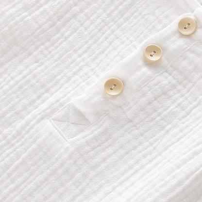 Fashion Baby Muslin Romper