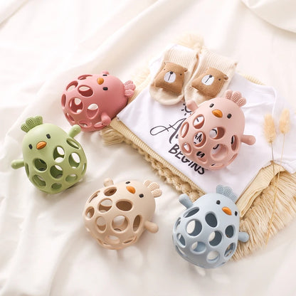 Chick Silicone Teether