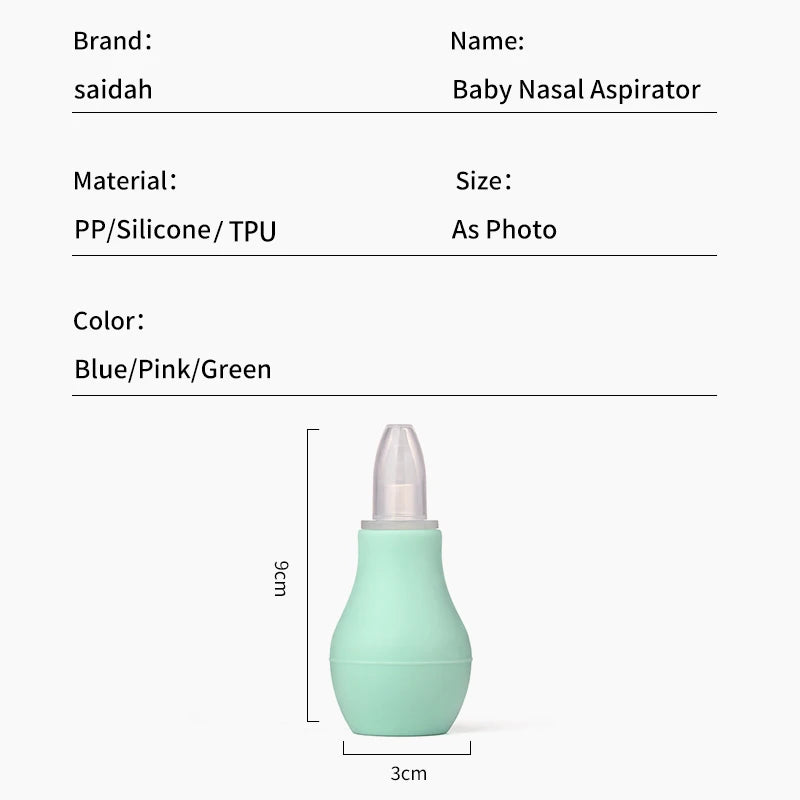 Silicone Baby Nasal Aspirator
