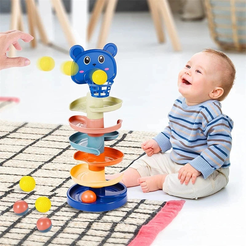 Montessori Baby Stacking Track