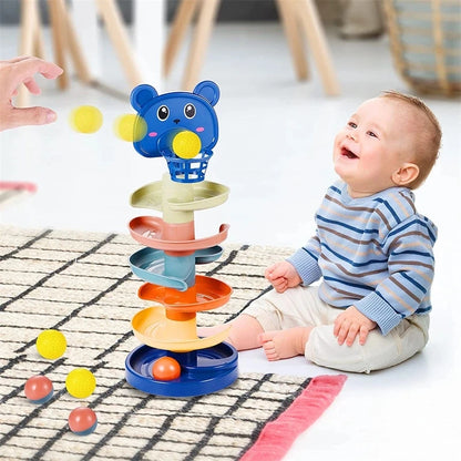 Montessori Baby Stacking Track