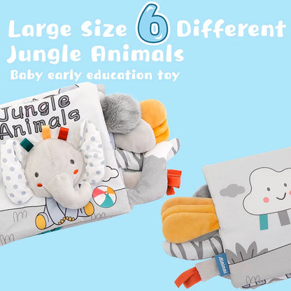 Soft Animals 3D Book