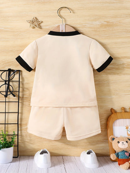 2-Piece Summer Baby Boy Baseball