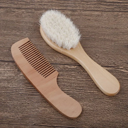Baby Wooden Brush Set