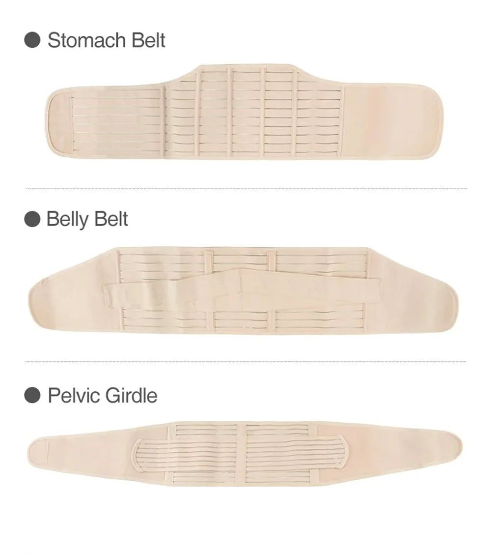 3 In 1 Shapewear Postpartum Belly Belt
