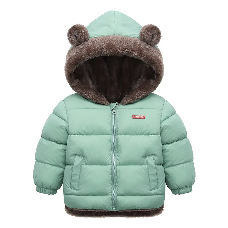 Jacket Hooded Cotton Outerwear