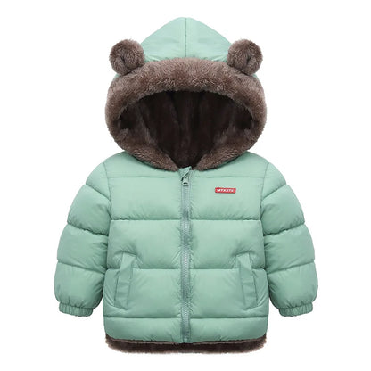 Jacket Hooded Cotton Outerwear
