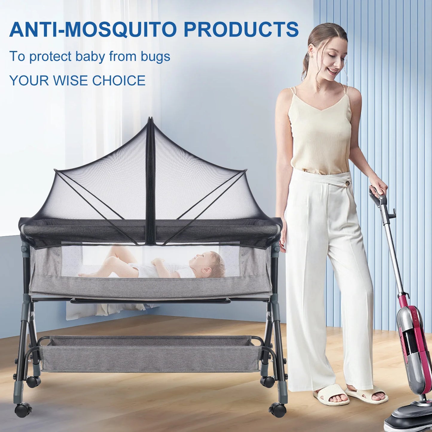 Foldable Mosquito Net for Baby Crib