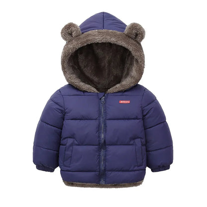 Jacket Hooded Cotton Outerwear