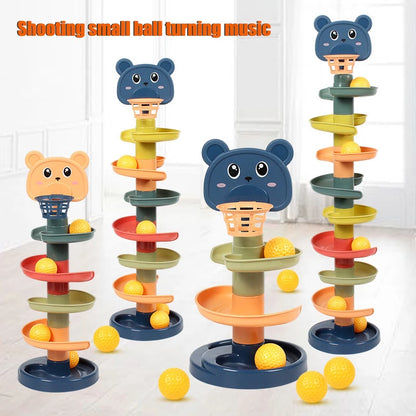 Montessori Baby Stacking Track