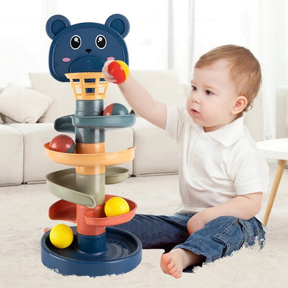 Montessori Baby Stacking Track