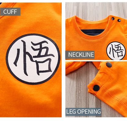 0-18 Baby Jumpsuit Anime Style
