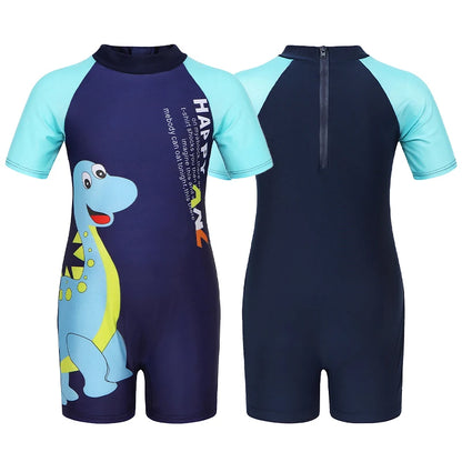 One-piece Swimsuit Short Sleeve