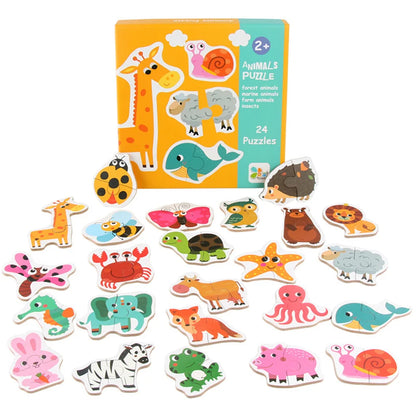 Baby Matching Puzzle Educational Game