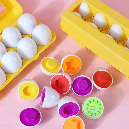 Eggs Screws 3D Puzzle Montessori Learning Education