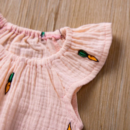 Summer Baby Romper Muslin Cotton
