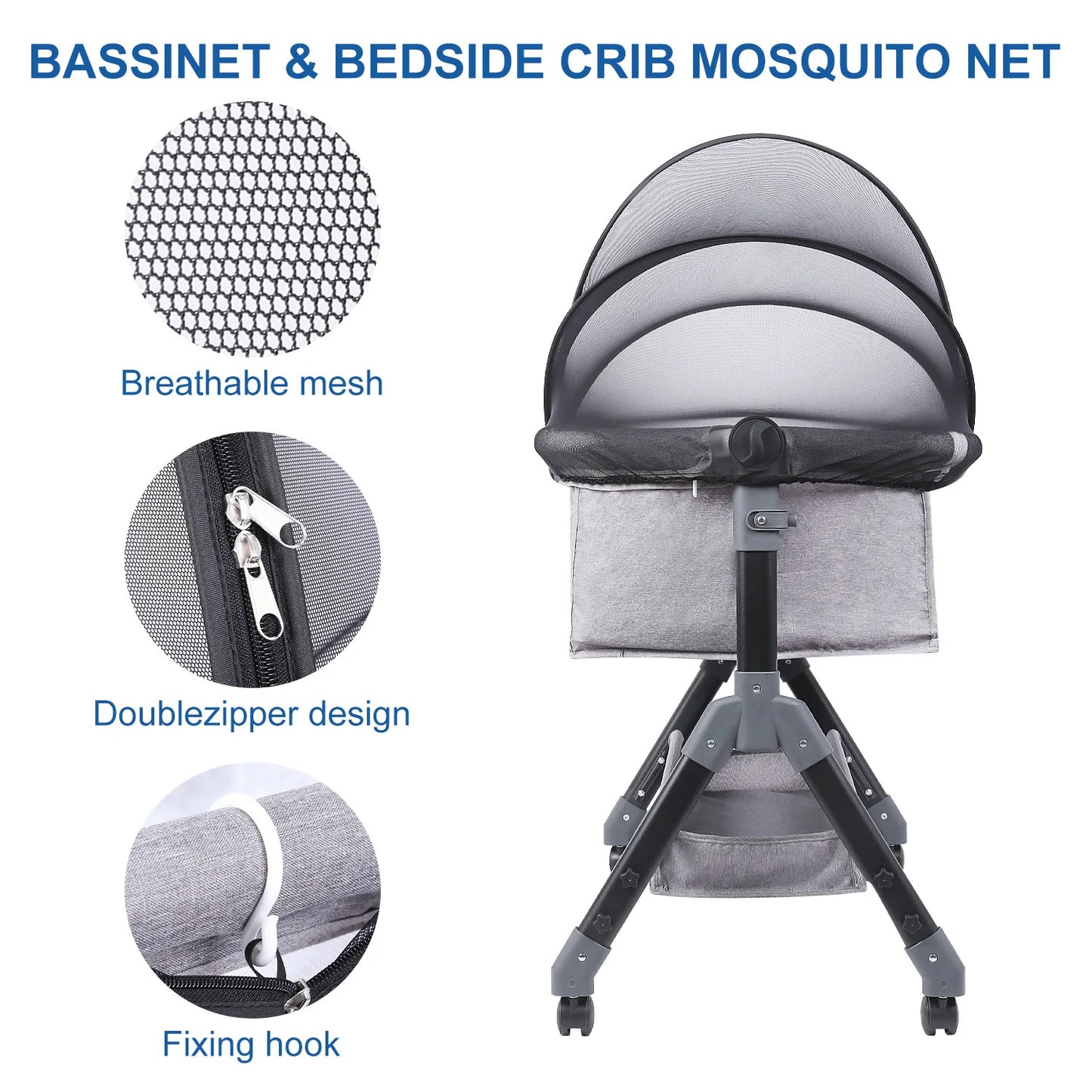 Foldable Mosquito Net for Baby Crib