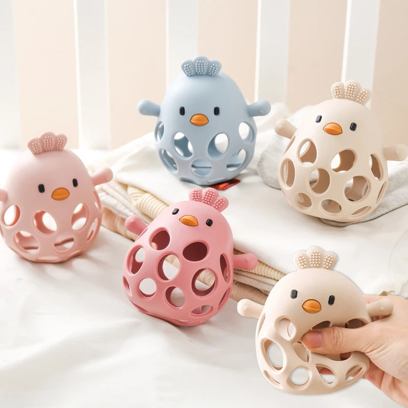 Chick Silicone Teether