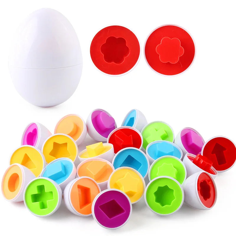 Eggs Screws 3D Puzzle Montessori Learning Education
