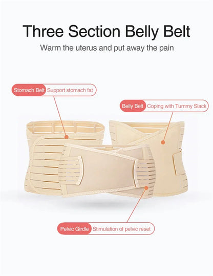 3 In 1 Shapewear Postpartum Belly Belt