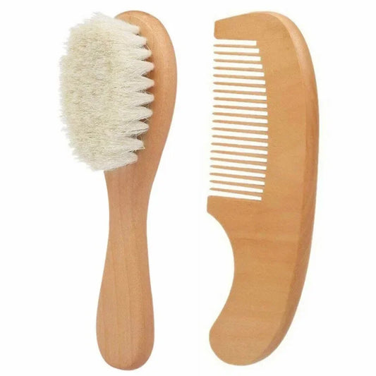 Baby Wooden Brush Set