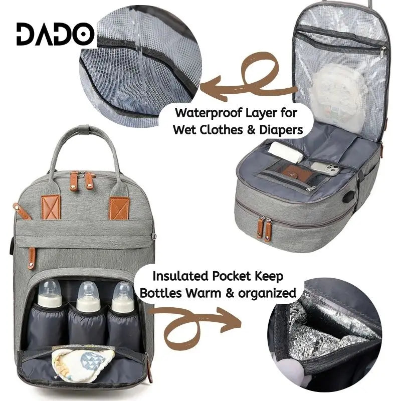 Waterproof Diaper Backpack