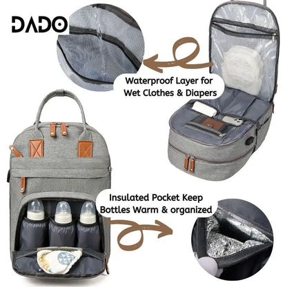 Waterproof Diaper Backpack