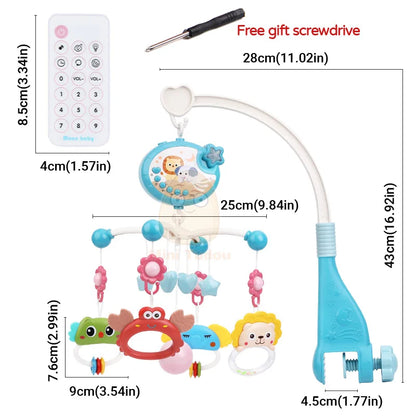 Baby Crib Rattle w/ Remote Control