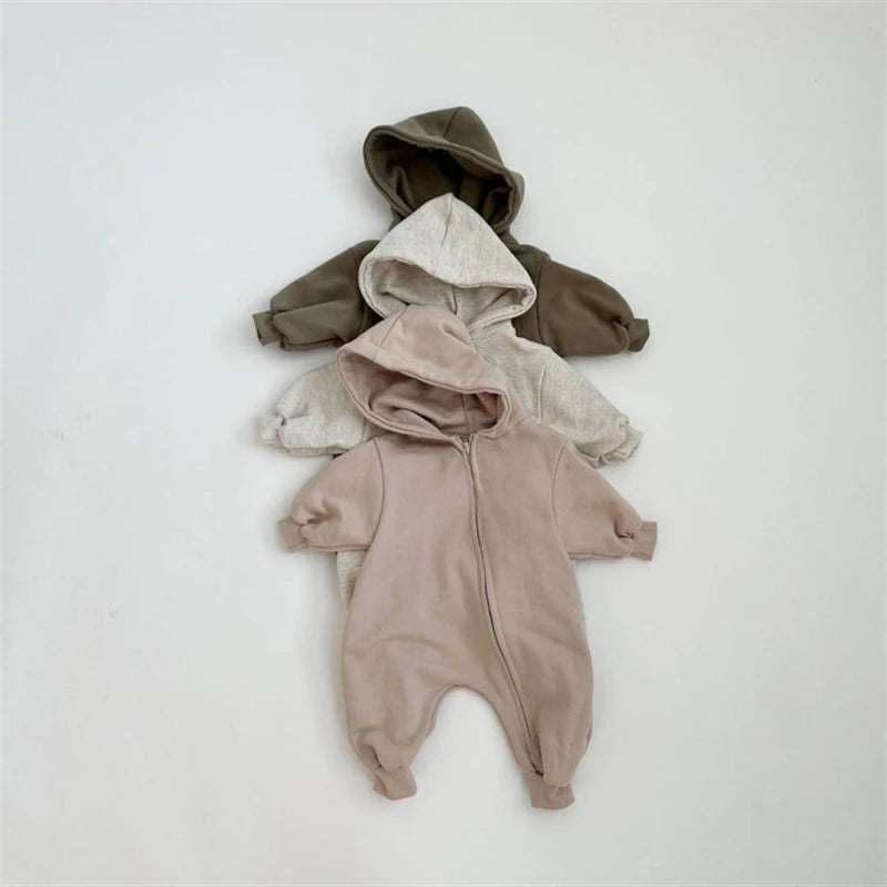 Organic Cotton Hooded Long Sleeve